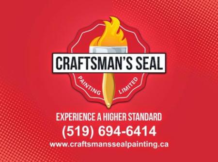Craftsman's Seal Painting Ltd. London (519)694-6414